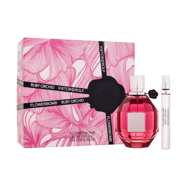 Viktor & Rolf Flowerbomb Ruby Orchid rinkinys moterims (EDP, 100 ml + EDP, 10 ml)