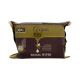 Xpel Argan Oil Cleansing Wipes drėgnos servetėlės su argano aliejumi, 25 vnt.