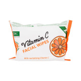 Xpel Vitamin C Cleansing Wipes drėgnos servetėlės su vitaminu C, 25 vnt.