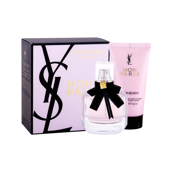 Yves Saint Laurent Mon Paris rinkinys moterims (EDP, 50 ml + kūno losjonas, 50 ml)