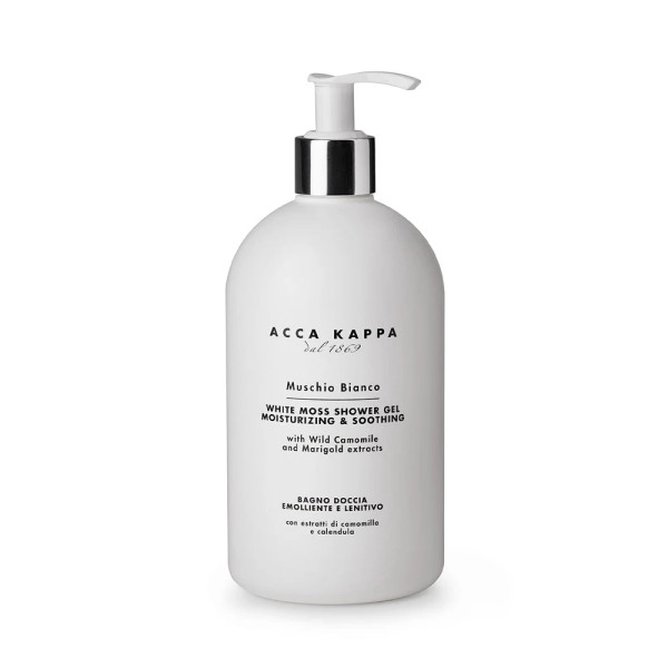 Acca Kappa White Moss bath and shower gel, 500 ml