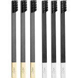 Apriori Slim Soft toothbrush Black 6-pack set