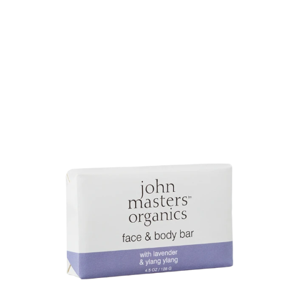 John Masters Organics Lavender Rose Geranium & Ylang Ylang Soap 128 g
