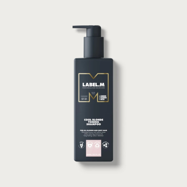 Label.m Cool Blonde Toning Shampoo, 300 ml