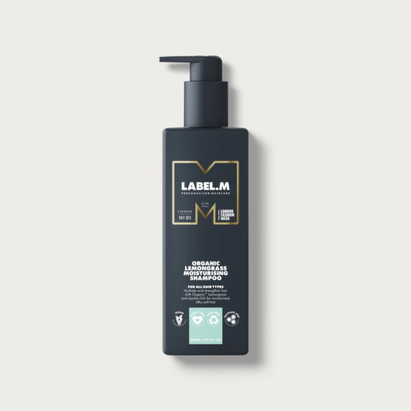 Label.m Organic Lemongrass Moisturising Shampoo, 300 ml