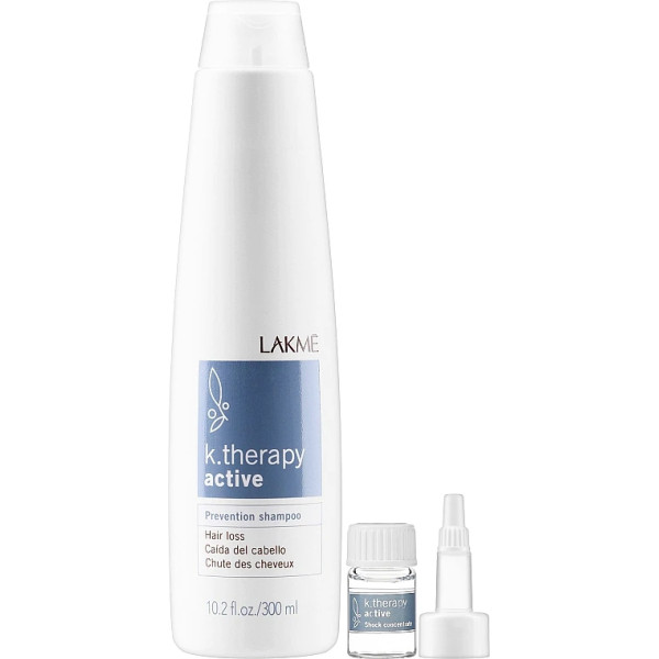 Lakme active pack K.Therapy kit, 300 ml+ 8x6 ml