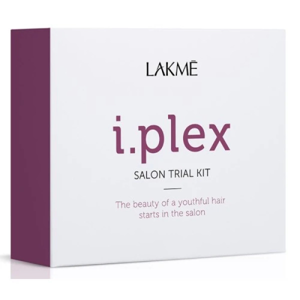 Lakme I.Plex Trial Kit: Premium Bond, 100 ml, Keratech I.Power 2x, 100 ml, Dispenser, Application Guidelines