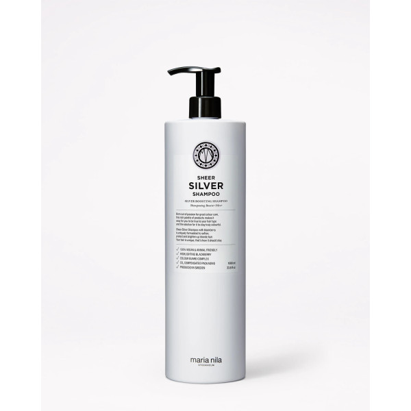 Maria Nila Sheer Silver shampoo, 1000 ml