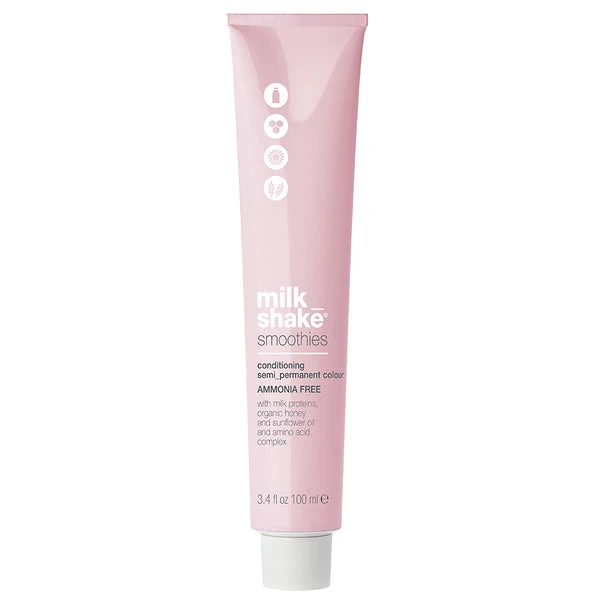 Milk_Shake Smoothies Semi Permanent Color 6.13 Ash Golden Dark Blond, 100 ml