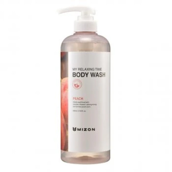 Mizon My Relaxing Time Body Wash Lovely Peach, 800 ml