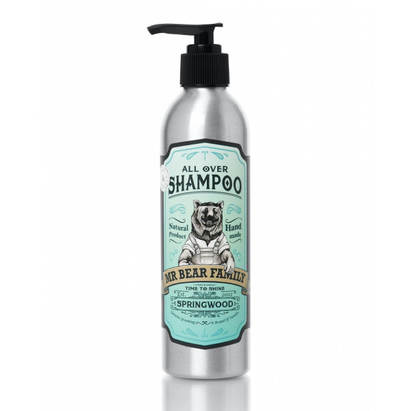 Mr Bear Family Springwood All Over shampoo, 250 ml