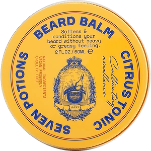 Seven Potions Beard Balm Citrus Tonic, 60 ml