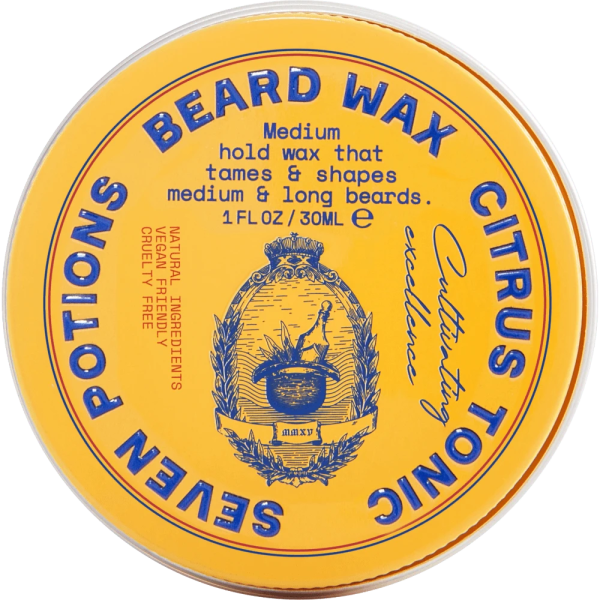 Seven Potions Beard Wax Citrus Tonic, 30 ml