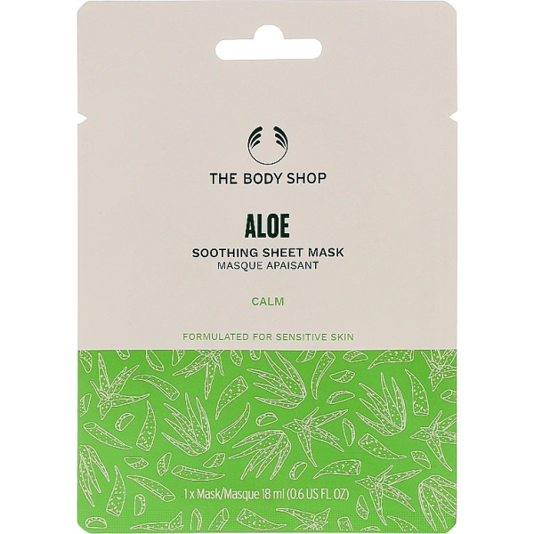The Body Shop Aloe Vera sheet mask, 18 ml
