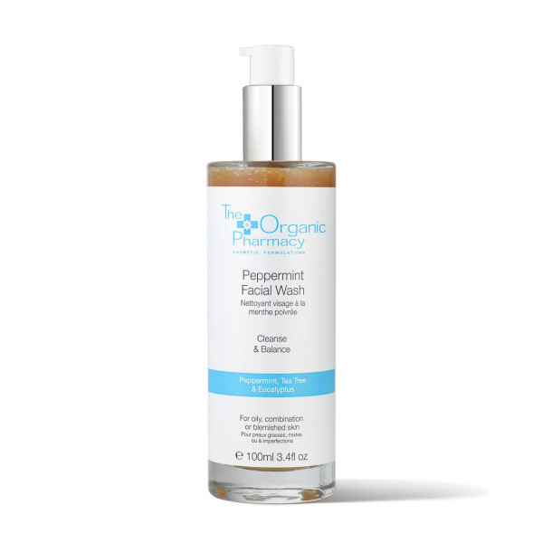 The Organic Pharmacy Peppermint facial wash, 100 ml