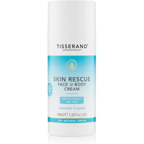 Tisserand Skin Rescue Face & Body Cream, 100 ml