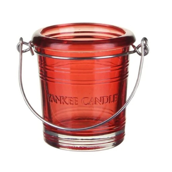 Yankee Candle Bucket Ruby Votive Holder