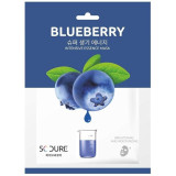 5C Cure Blueberry Intensive Essence Mask lakštinė veido kaukė su mėlynių ekstraktu, 1 vnt.