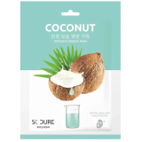 5C Cure Coconut Intensive Essence Mask lakštinė veido kaukė su kokosų ekstraktu, 1 vnt.