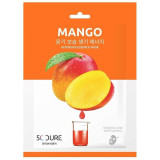 5C Cure Mango Intensive Essence Mask lakštinė veido kaukė su mangų ekstraktu, 1 vnt.