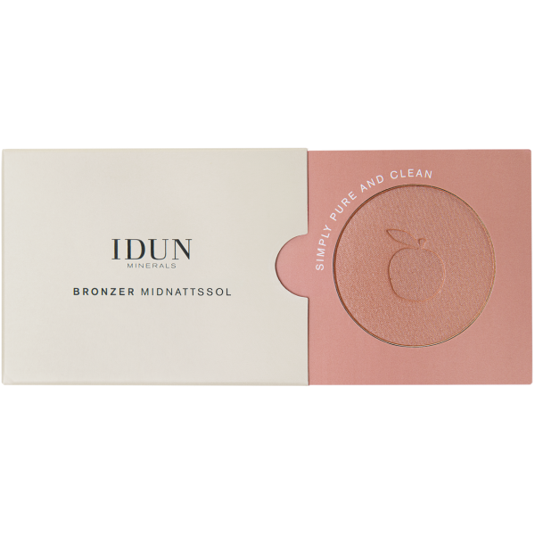 IDUN Minerals bronzinanti pudra suteikianti spindesio Midnattssol Nr. 1622, 5 g