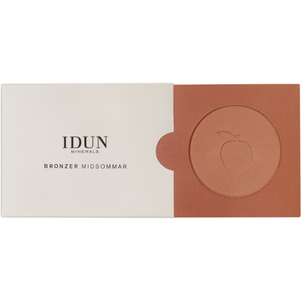 IDUN Minerals bronzinanti pudra suteikianti švytėjimo Midsommar (šiltas atspalvis), 4,6 g 