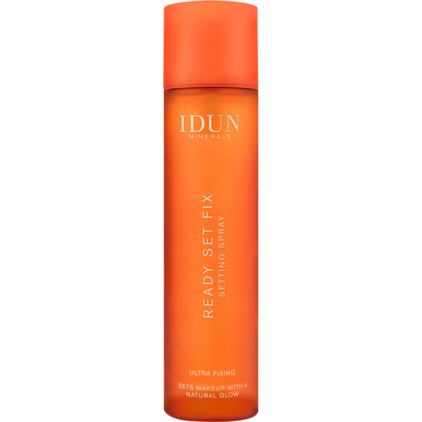 IDUN Minerals makiažą fiksuojanti veido dulksna READY SET FIX, 100 ml