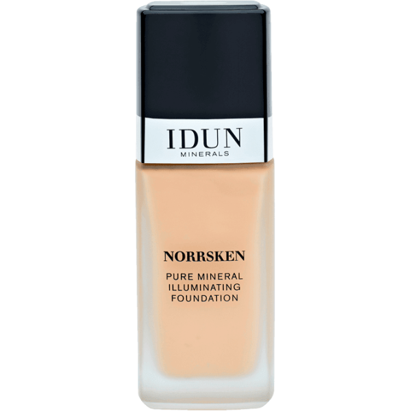 IDUN Minerals skystas makiažo pagrindas Norrsken Embla Nr. 1215, 30 ml