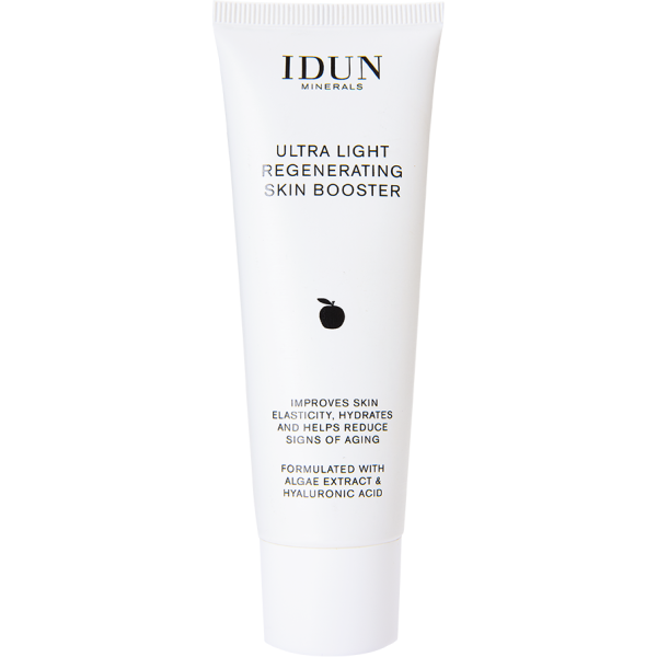 IDUN Minerals ypač lengvas regeneruojamasis veido serumas su dumblių ekstraktais ir hialurono rūgštimi, 50 ml