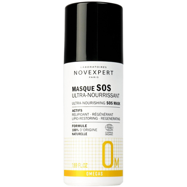 Novexpert ypač intensyviai maitinanti kaukė veidui su Omega rūgštimis, 50 ml