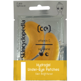 Skincyclopedia Hydrogel Under-Eye Patches Skin Brightener gelinės paakių kaukės su vit. C, niacinamidu, hialurono rūgštimi, 2 vnt.