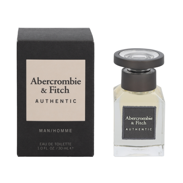 Abercrombie & Fitch Authentic Men EDT tualetinis vanduo vyrams, 30 ml