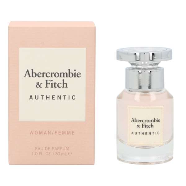 Abercrombie & Fitch Authentic Women EDP parfumuotas vanduo moterims, 30 ml