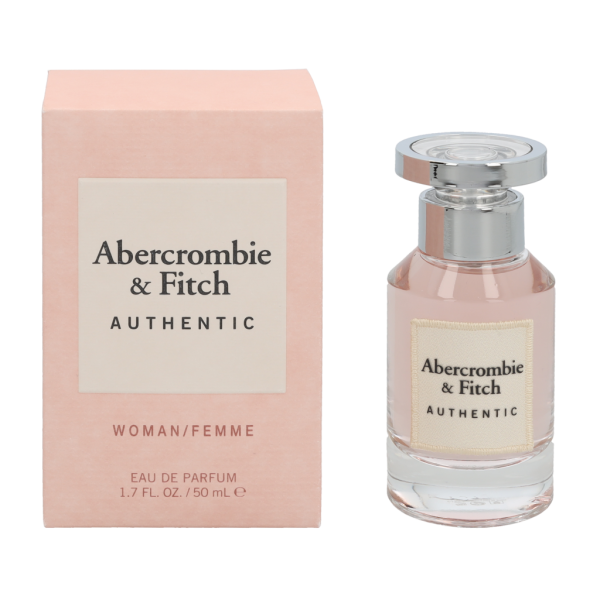 Abercrombie & Fitch Authentic Women EDP parfumuotas vanduo moterims, 50 ml