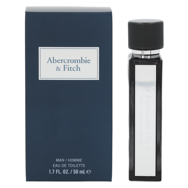 Abercrombie & Fitch First Inst. Blue Man EDT tualetinis vanduo vyrams, 50 ml