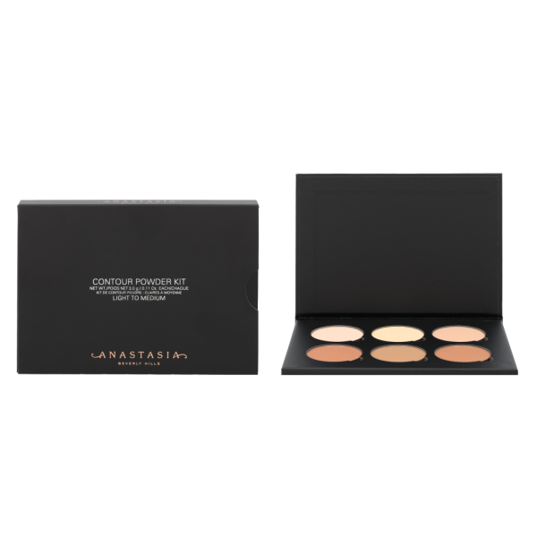 Anastasia Beverly Hills Contour Powder Kit, kompaktinė kontūravimo paletė, atspalvis: Light to Medium, 18 g