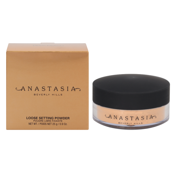 Anastasia Beverly Hills Loose Setting Powder makiažą fiksuojanti pudra, atspalvis: Deep Peach, 25 g