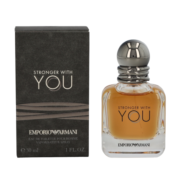 Armani Stronger With You EDT tualetinis vanduo vyrams, 30 ml