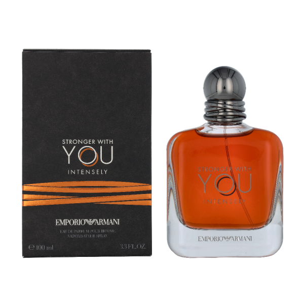 Armani Stronger With You Intensely EDP parfumuotas vanduo vyrams, 100 ml