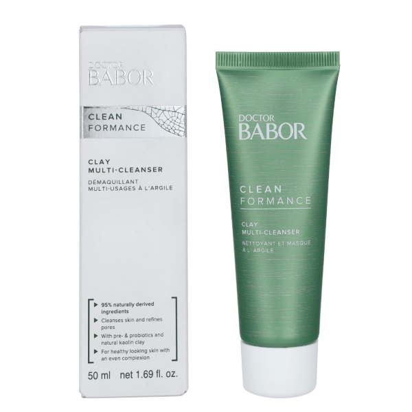 Babor Clean Formance Clay Multi-Cleanser veido prausiklis su moliu, 50 ml