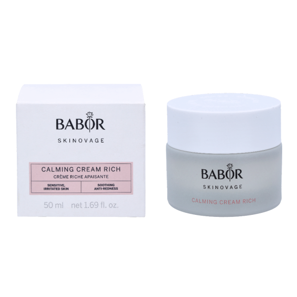 Babor Skinovage Calming Cream Rich raminantis veido kremas jautriai odai, 50 ml