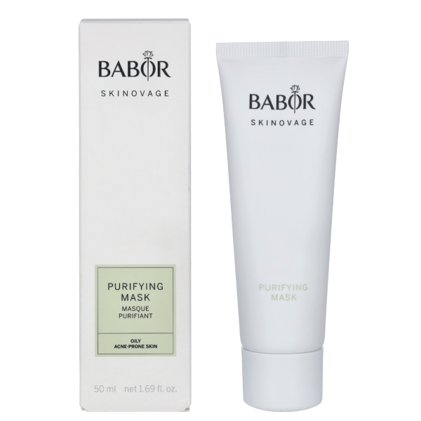 Babor Skinovage Purifying Mask poras sutraukianti valomoji veido kaukė probleminei odai, 50 ml