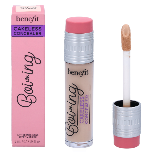 Benefit Boi-ing Cakeless Concealer skystas maskuoklis, atspalvis: 2 Fair Warm, 5 ml