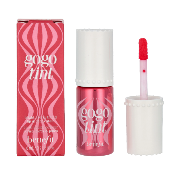 Benefit Gogotint lūpų ir skruostų dažai, atspalvis: Cherry, 6 ml