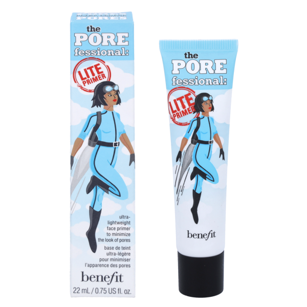 Benefit The Porefessional Lite Primer lengvos tekstūros makiažo bazė, 22 ml