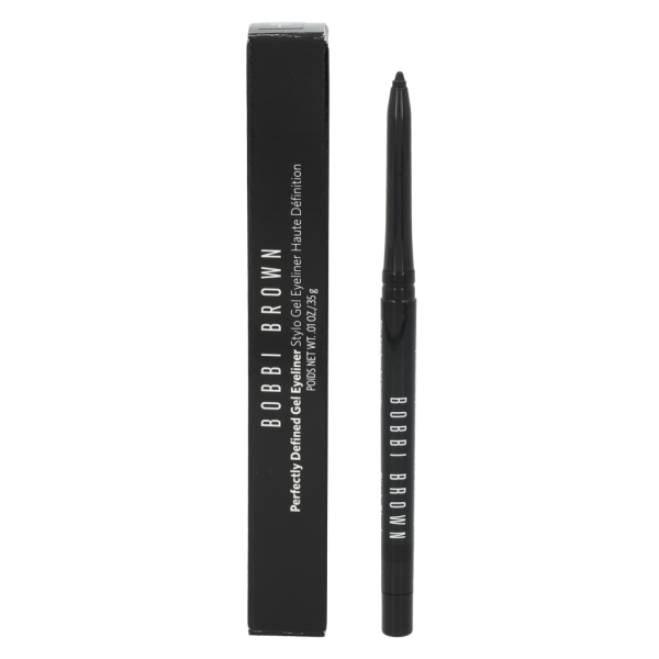 Bobbi Brown Perfectly Defined Gel Eyeliner gelinis akių apvadas, atspalvis: 01 - Pitch Black, 0.35 g