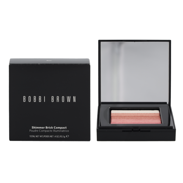 Bobbi Brown Shimmer Brick Compact švytėjimo suteikiantys skaistalai, atspalvis: Rose, 10.3 g