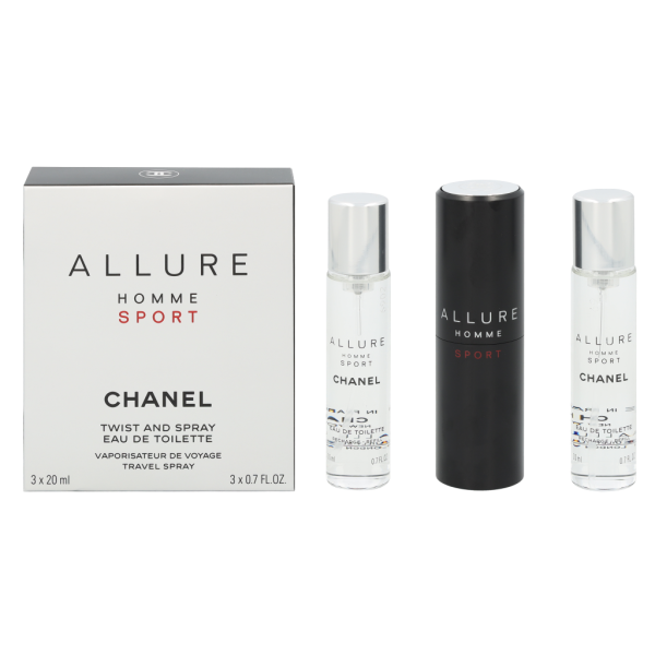 Chanel Allure Homme Sport rinkinys vyrams, 60 ml