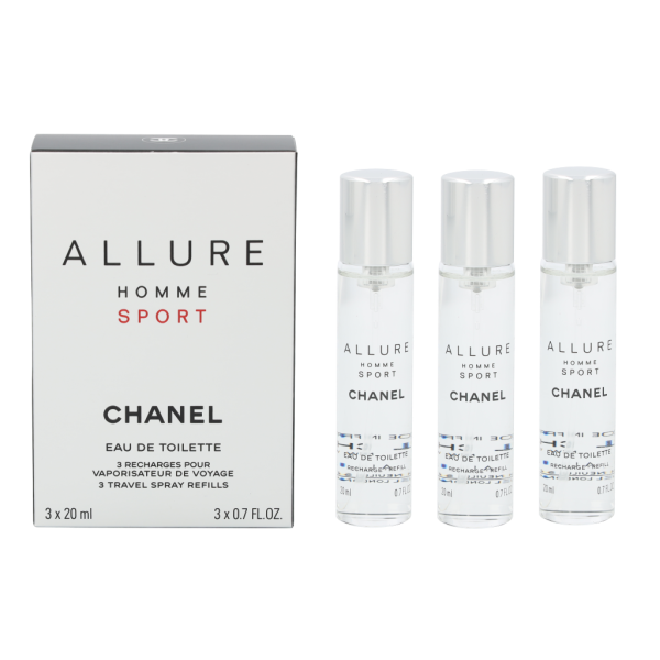 Chanel Allure Homme Sport rinkinys vyrams, 60 ml