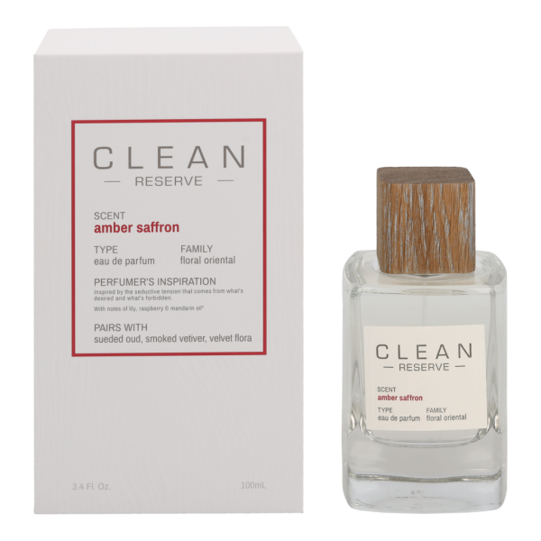 Clean Reserve Amber Saffron EDP parfumuotas vanduo Unisex, 100 ml